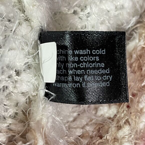 Lane Bryant Sweater Womens Sz 22/24 Stiped Multicolor Pullover Long Sleeve Tie - Picture 14 of 15